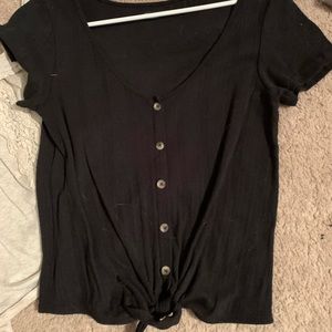 American eagle front tie shirt